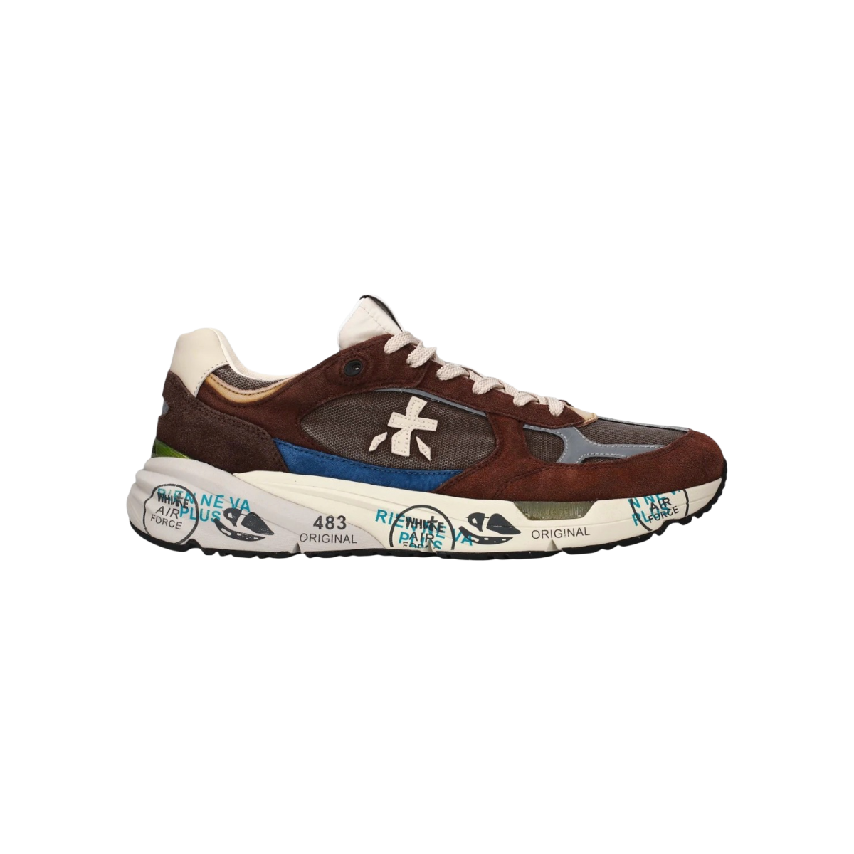 Premiata sneaker duomo modello Mase 25 8026 con tomaia in tessuto e pelle