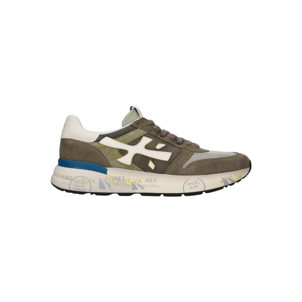 PREMIATA SNEAKERS UOMO MODELLO MICK 8086 IN PELLE E NYLON