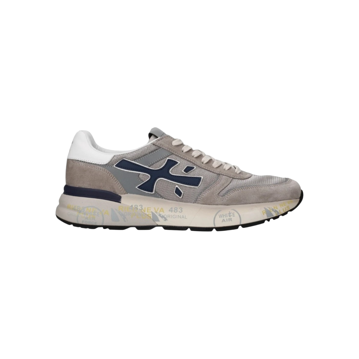 PREMIATA SNEAKERS UOMO MODELLO MICK 8001 IN PELLE E NYLON