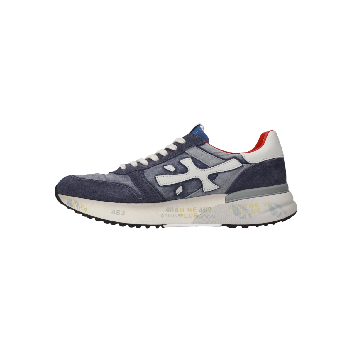 PREMIATA SNEAKERS UOMO MODELLO MICK 8006 IN PELLE E NYLON