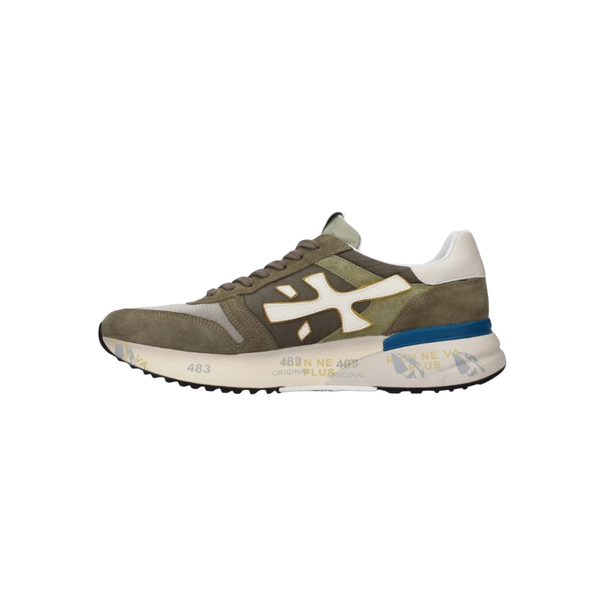 PREMIATA SNEAKERS UOMO MODELLO MICK 8086 IN PELLE E NYLON