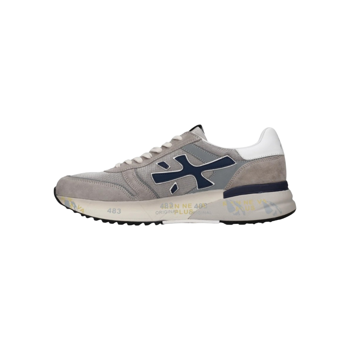 PREMIATA SNEAKERS UOMO MODELLO MICK 8001 IN PELLE E NYLON