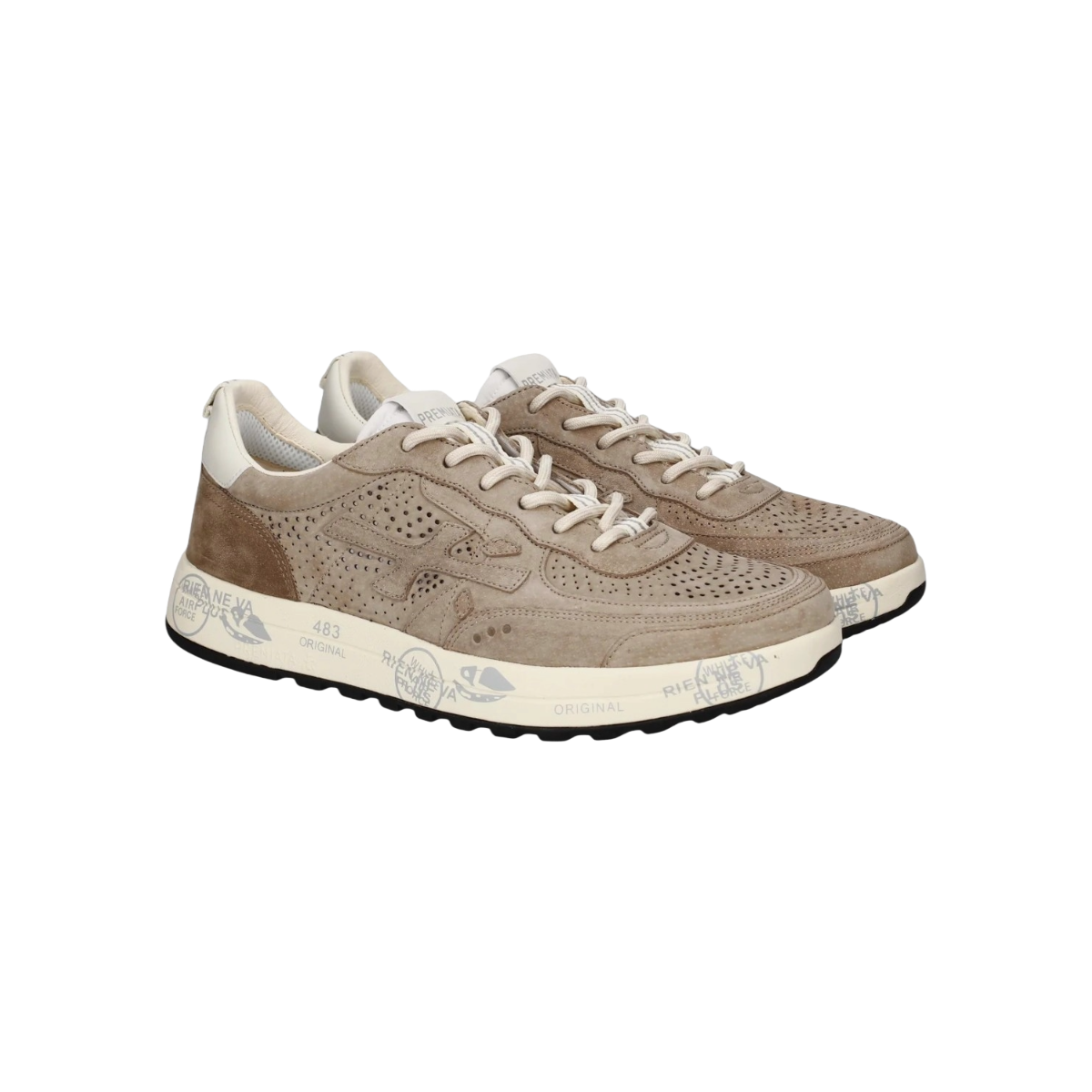 PREMIATA Sneakers uomo Nous 8288 in camoscio Forato