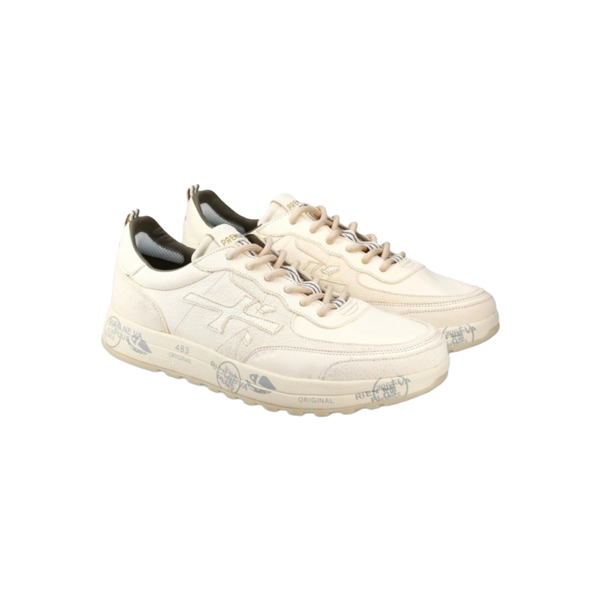 PREMIATA SNEAKERS UOMO MODELLO NOUS 7733 IN PELLE E TESSUTO