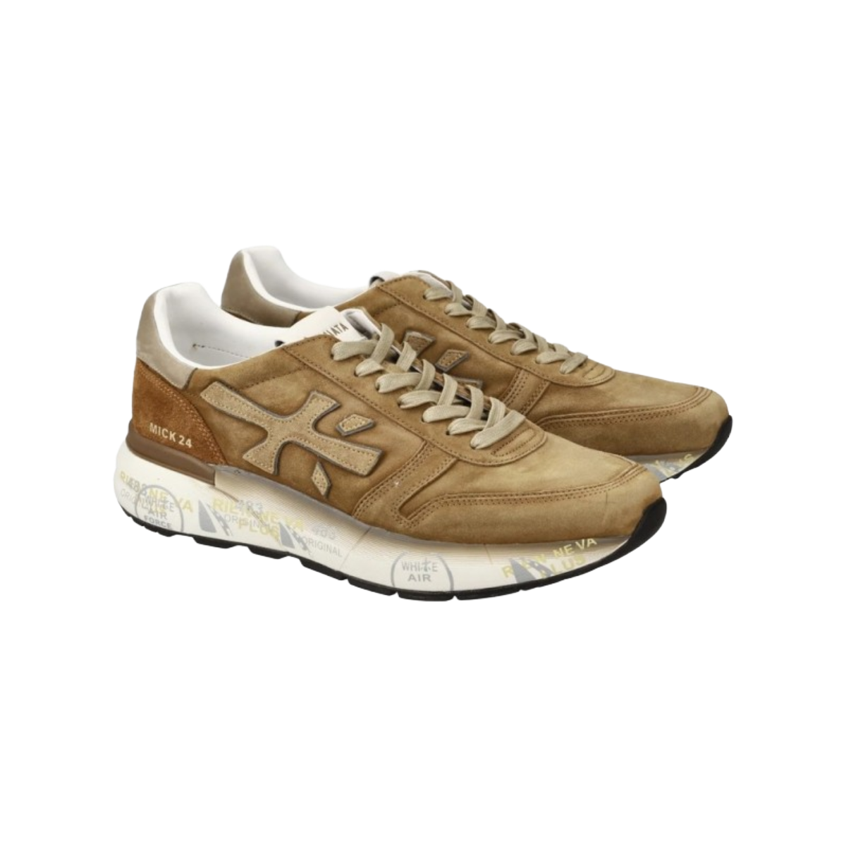 PREMIATA SNEAKERS UOMO MODELLO MICK 7712 IN CAMOSCIO