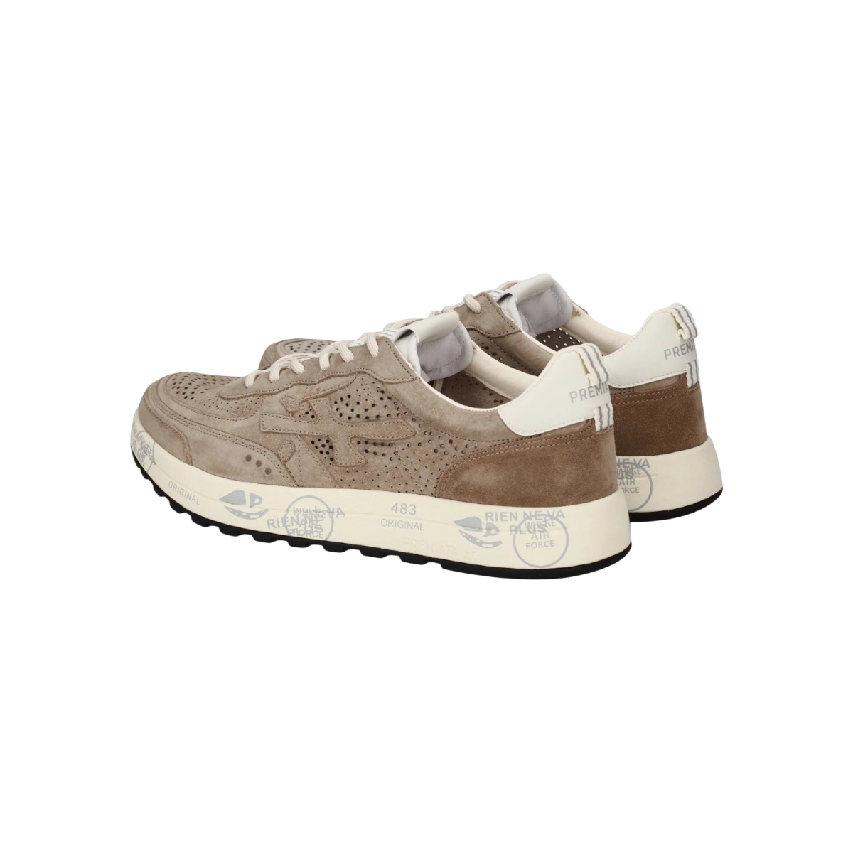 PREMIATA Sneakers uomo Nous 8288 in camoscio Forato