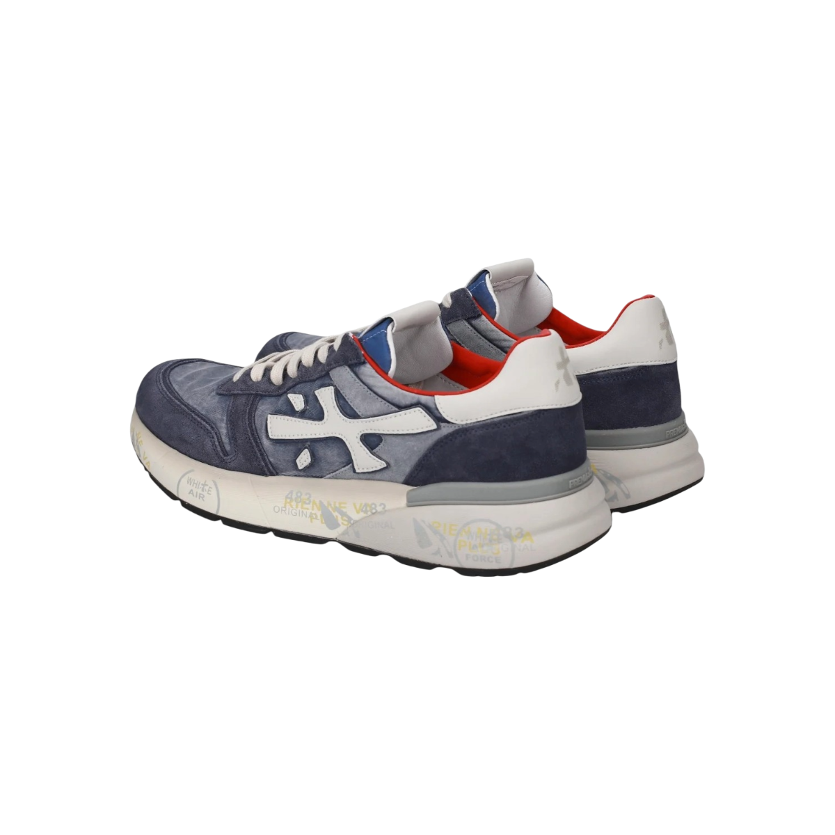 PREMIATA SNEAKERS UOMO MODELLO MICK 8006 IN PELLE E NYLON