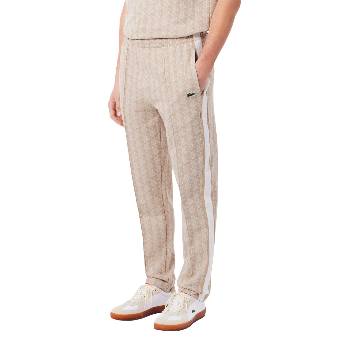 LACOSTE Pantaloni della tuta in con monogramma Paris XH1440
