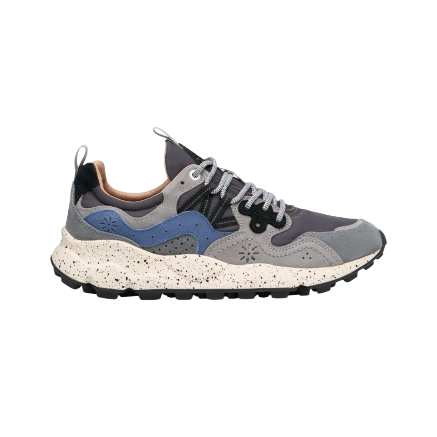 FLOWER MOUNTAIN Sneakers in suede e tessuto tecnico YAMANO 3 MAN