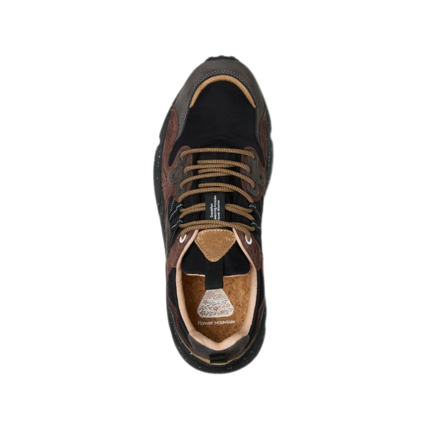 FLOWER MOUNTAIN Sneakers in suede e tessuto tecnico YAMANO 3 MAN