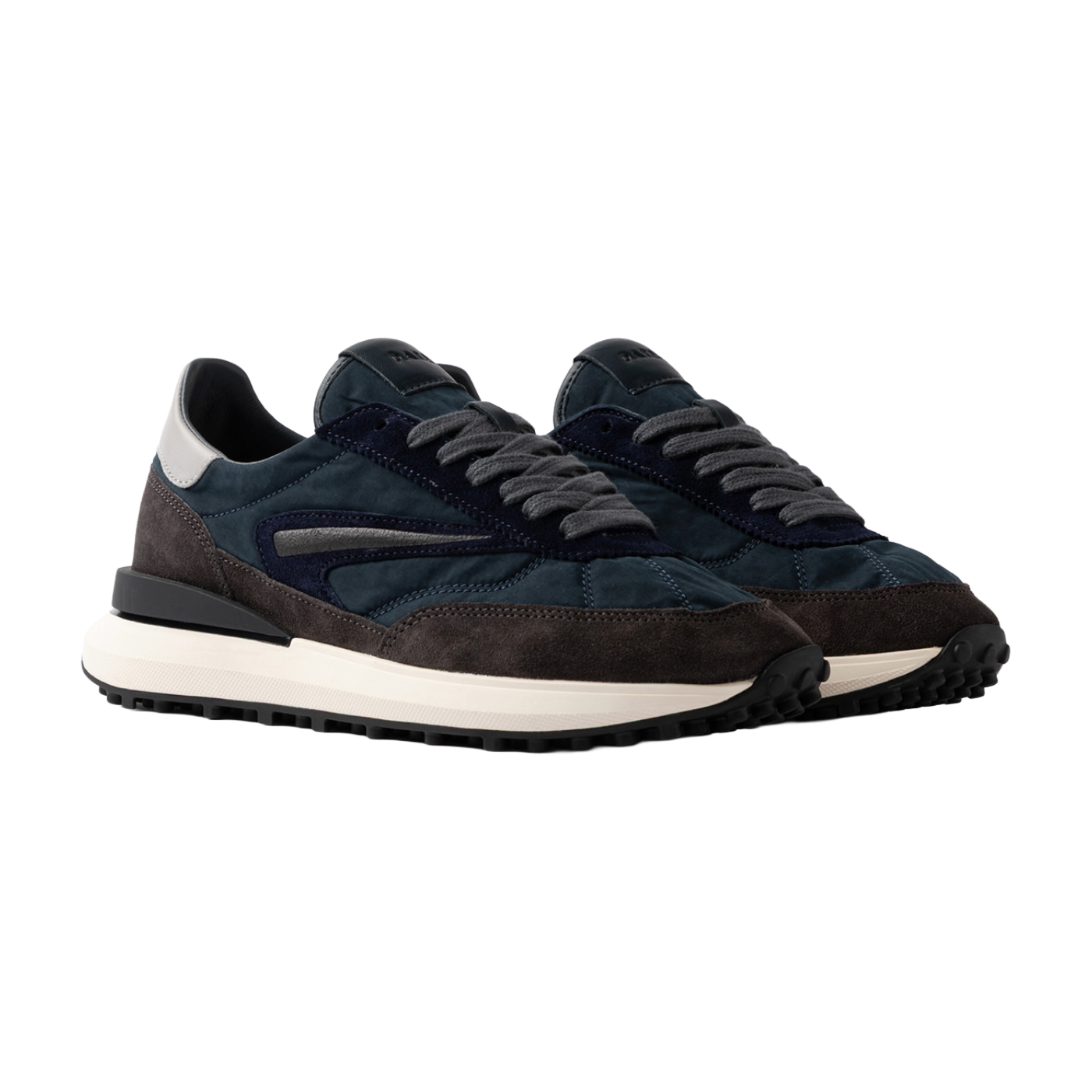 DATE Running sneaker in nylon e suede ATHLETA