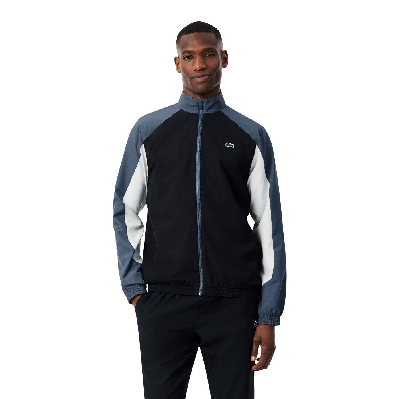 LACOSTE Tuta sportiva colorblock con stampa WH6603