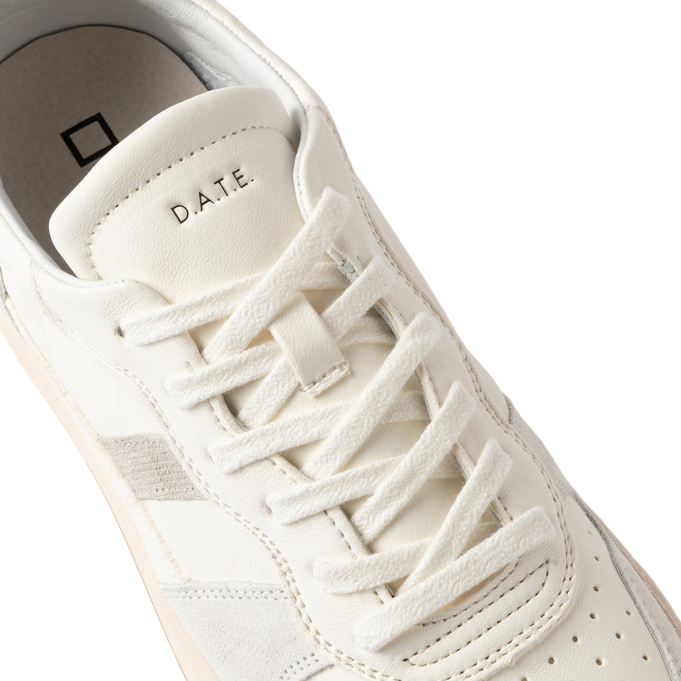 DATE Sneakers bassa in pelle COURT 2.0 VINTAGE