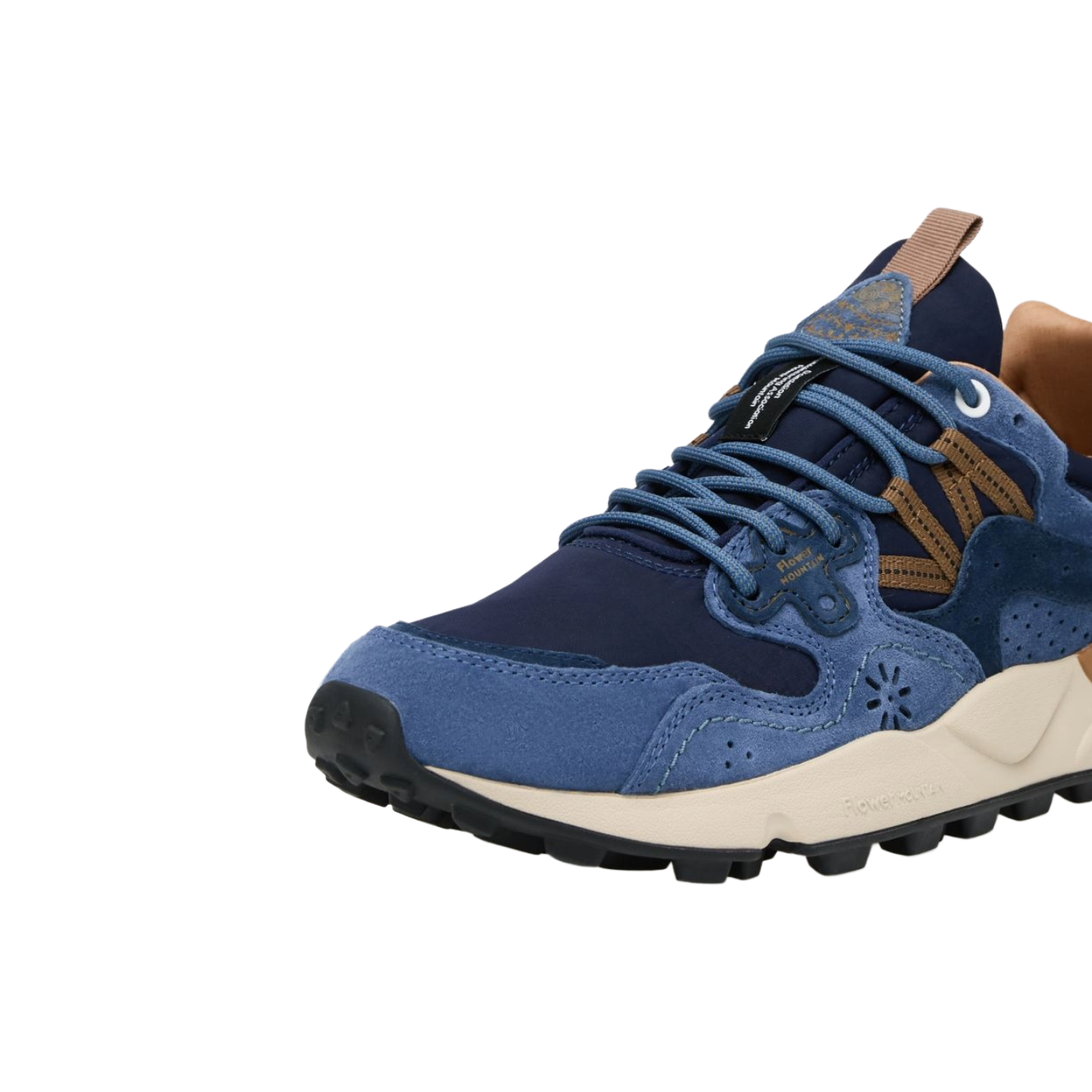 FLOWER MOUNTAIN Sneakers in suede e tessuto tecnico YAMANO 3 MAN