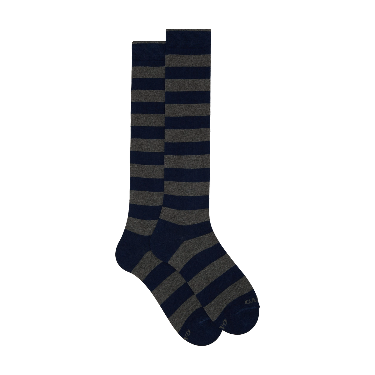 GALLO Calze lunghe bicolore in cotone caldo AP103349