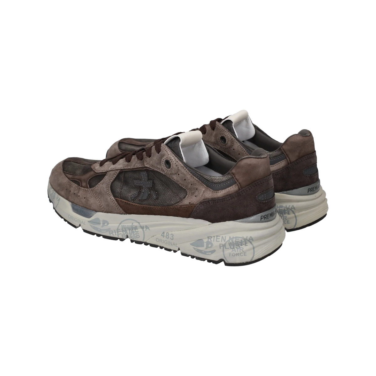 PREMIATA SNEAKERS IN PELLE E TESSUTO MASE25 8421