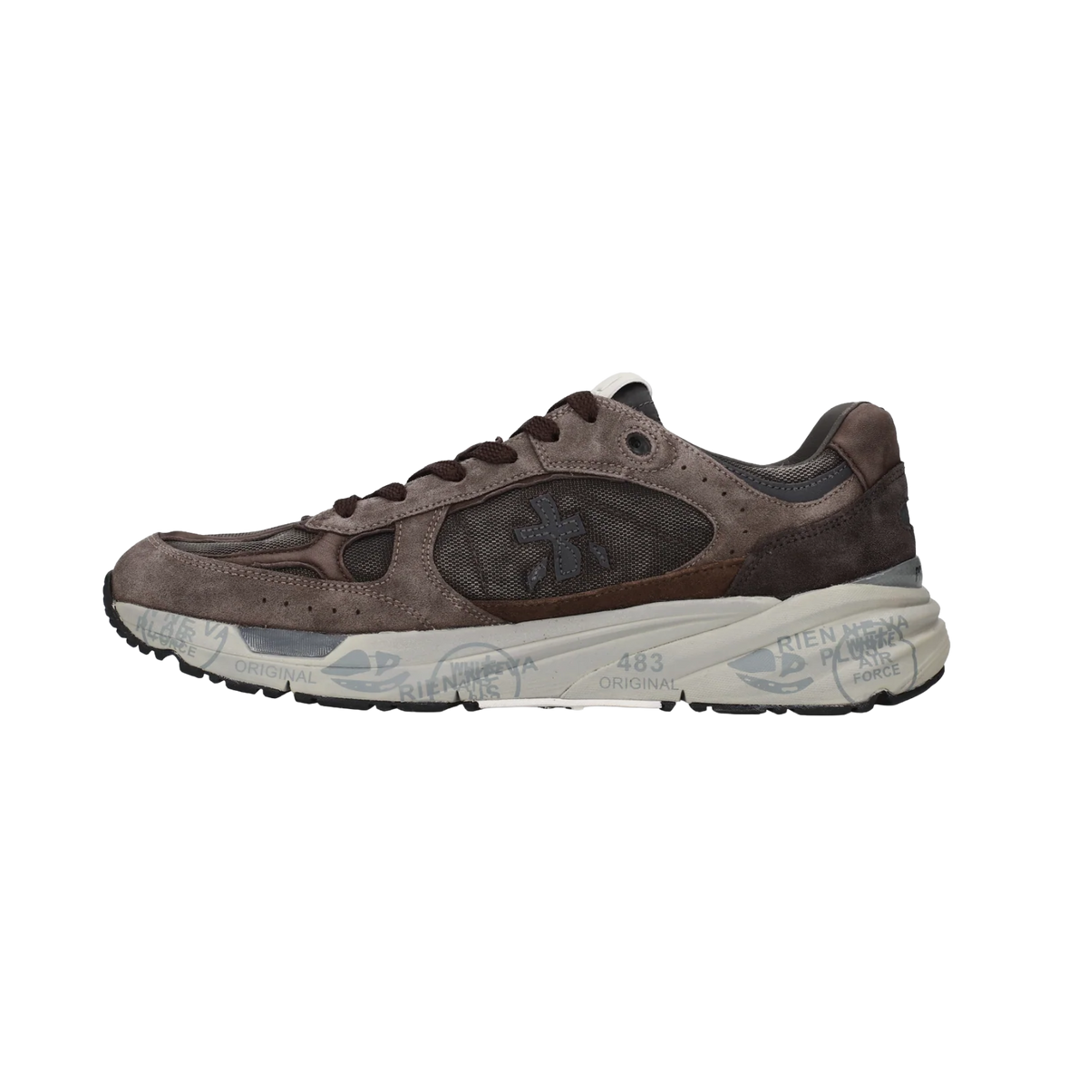 PREMIATA SNEAKERS IN PELLE E TESSUTO MASE25 8421