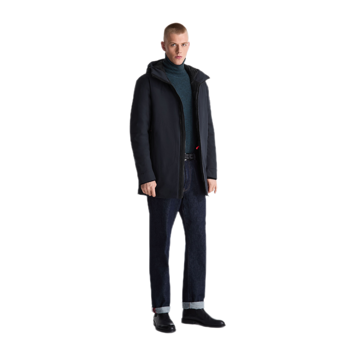 PEUTEREY Urban stretch windproof overcoat METIDE SRTR GRS 02