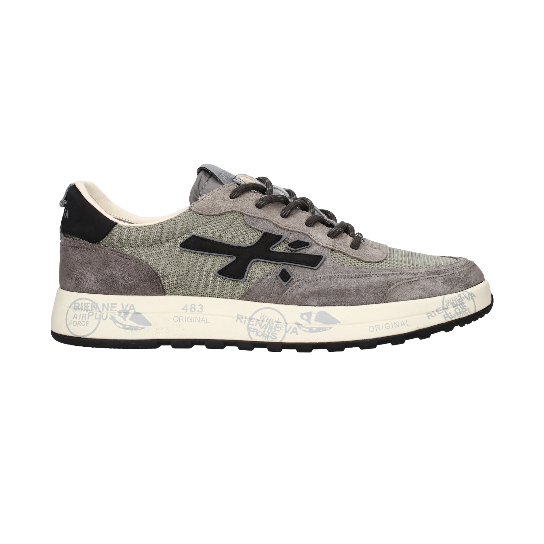 PREMIATA SNEAKERS IN PELLE E TESSUTO NOUS 8459