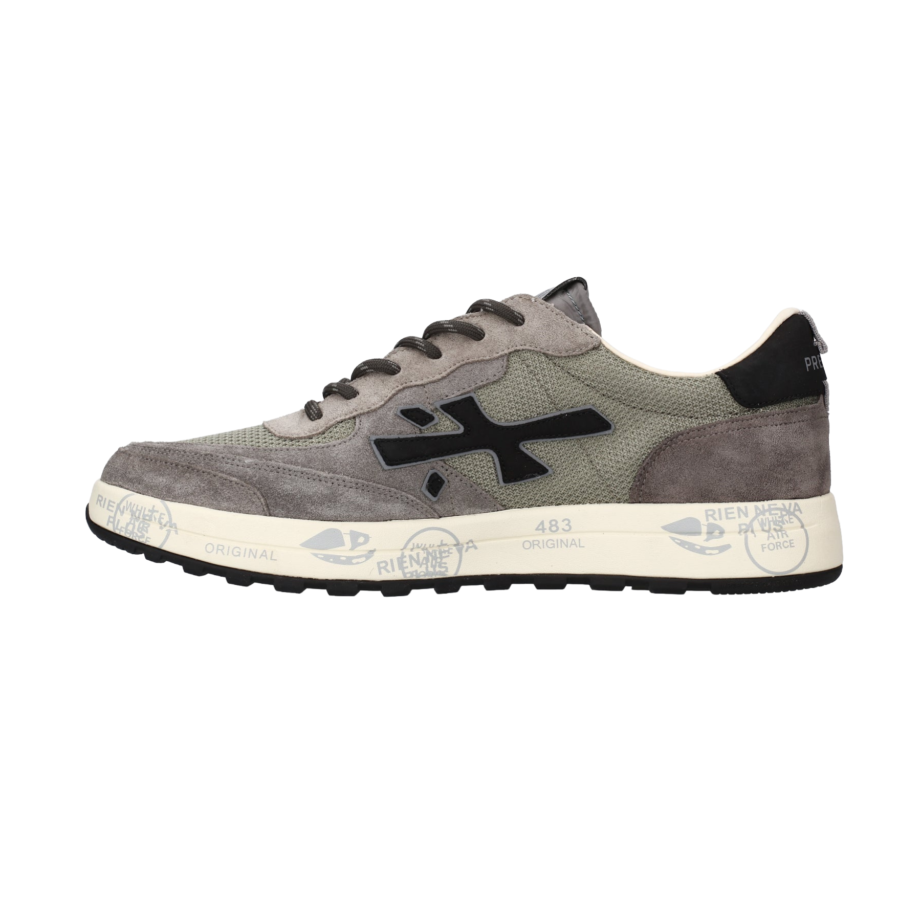 PREMIATA SNEAKERS IN PELLE E TESSUTO NOUS 8459