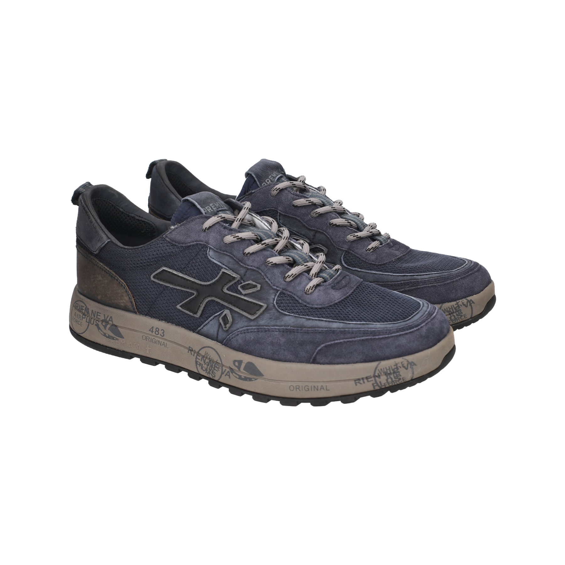 PREMIATA SNEAKERS IN PELLE E TESSUTO NOUS 8460