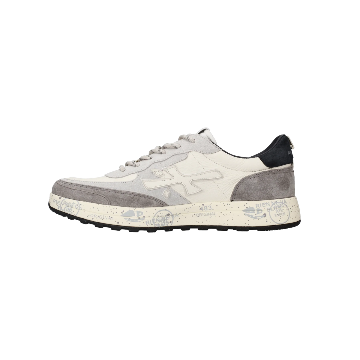 PREMIATA SNEAKERS IN PELLE E TESSUTO NOUS 8466