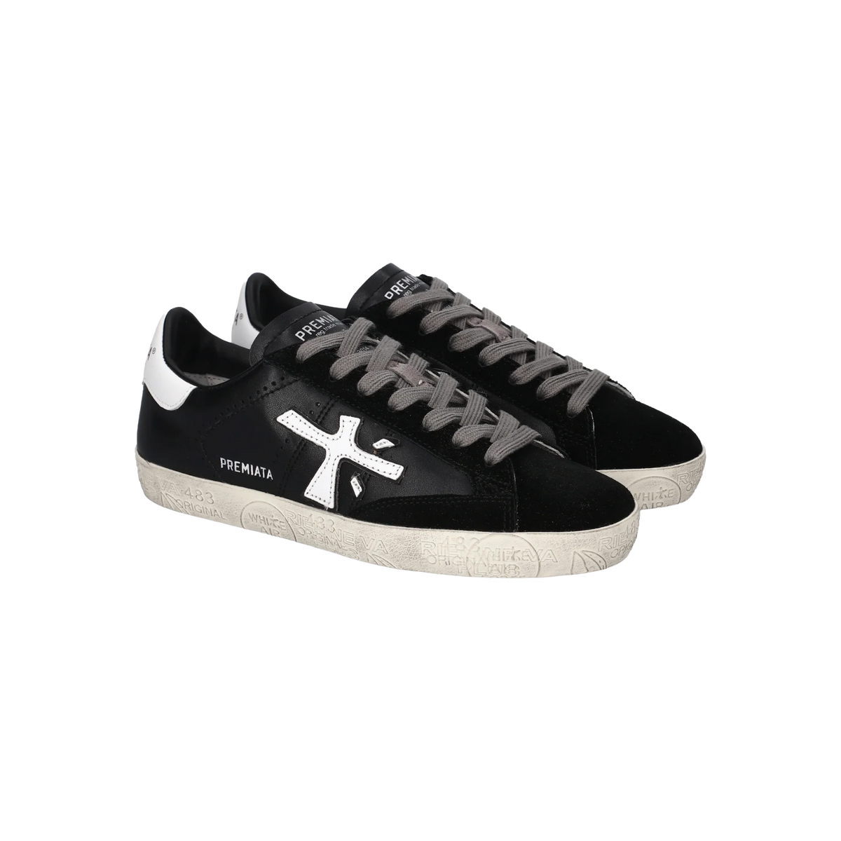 PREMIATA SNEAKERS IN PELLE E SUEDE STEVEN 5439