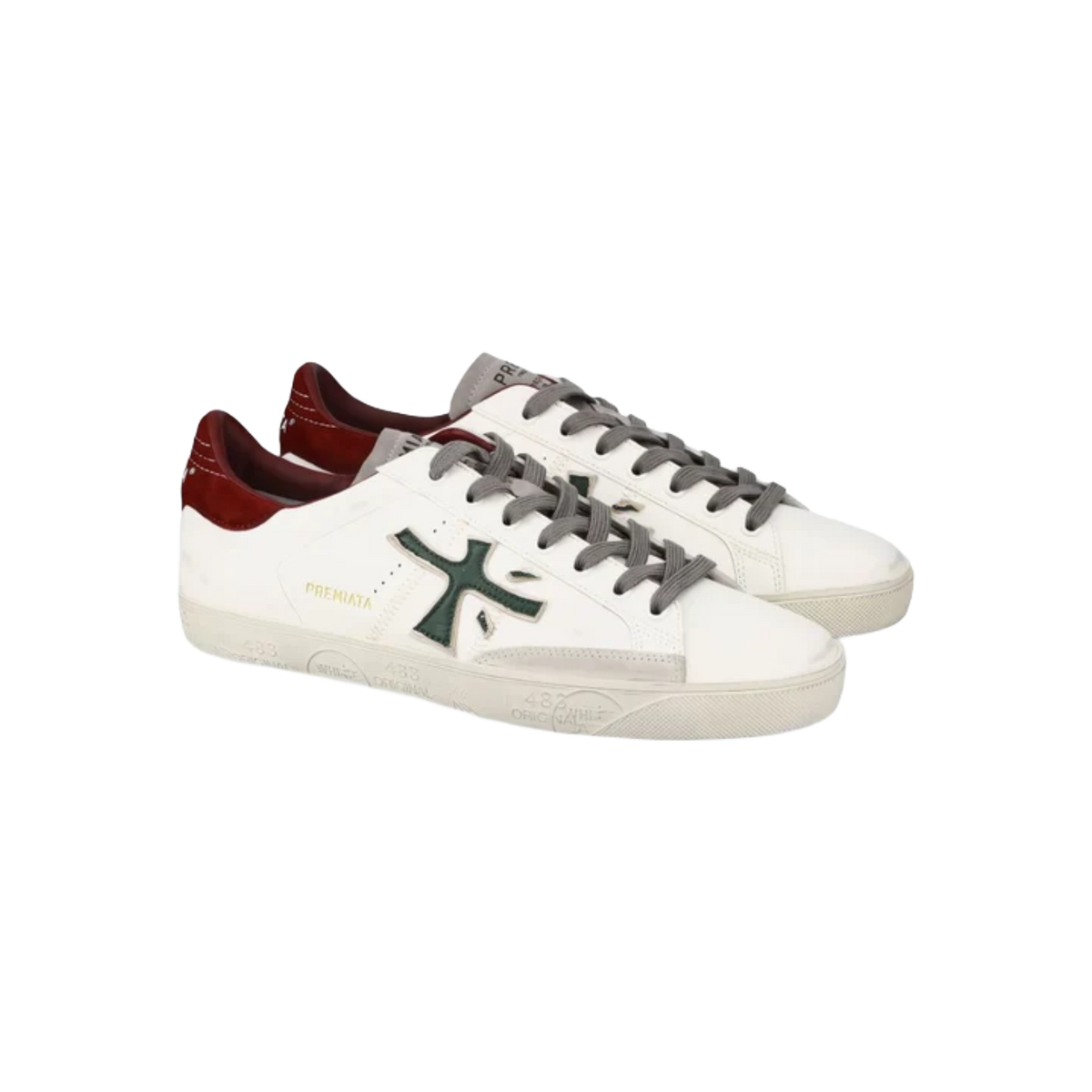 PREMIATA SNEAKRES IN PELLE E SUEDE STEVEN 7631