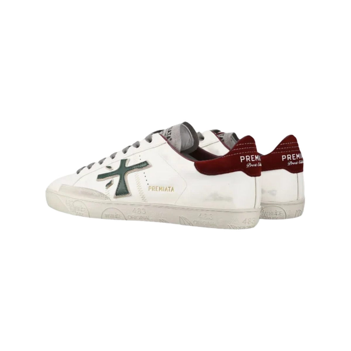 PREMIATA SNEAKRES IN PELLE E SUEDE STEVEN 7631