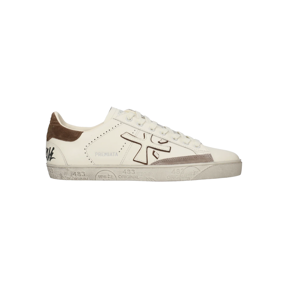 PREMIATA SNEAKERS IN PELLE E SUEDE STEVEN 8476