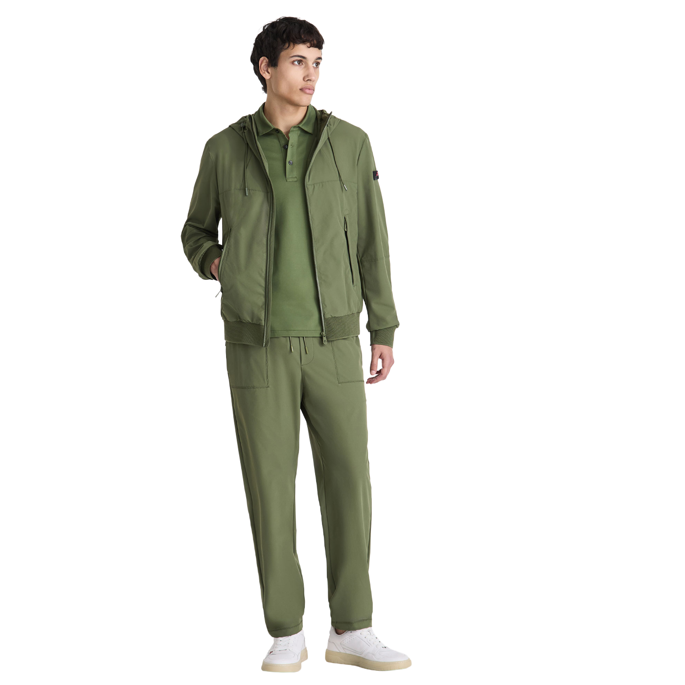 PEUTEREY Giubbotto hybrid con cappuccio UYAPO PEU5746