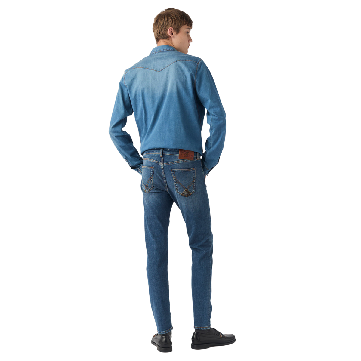 ROY ROGER'S 517 MAN DENIM ELAST. WASH 81