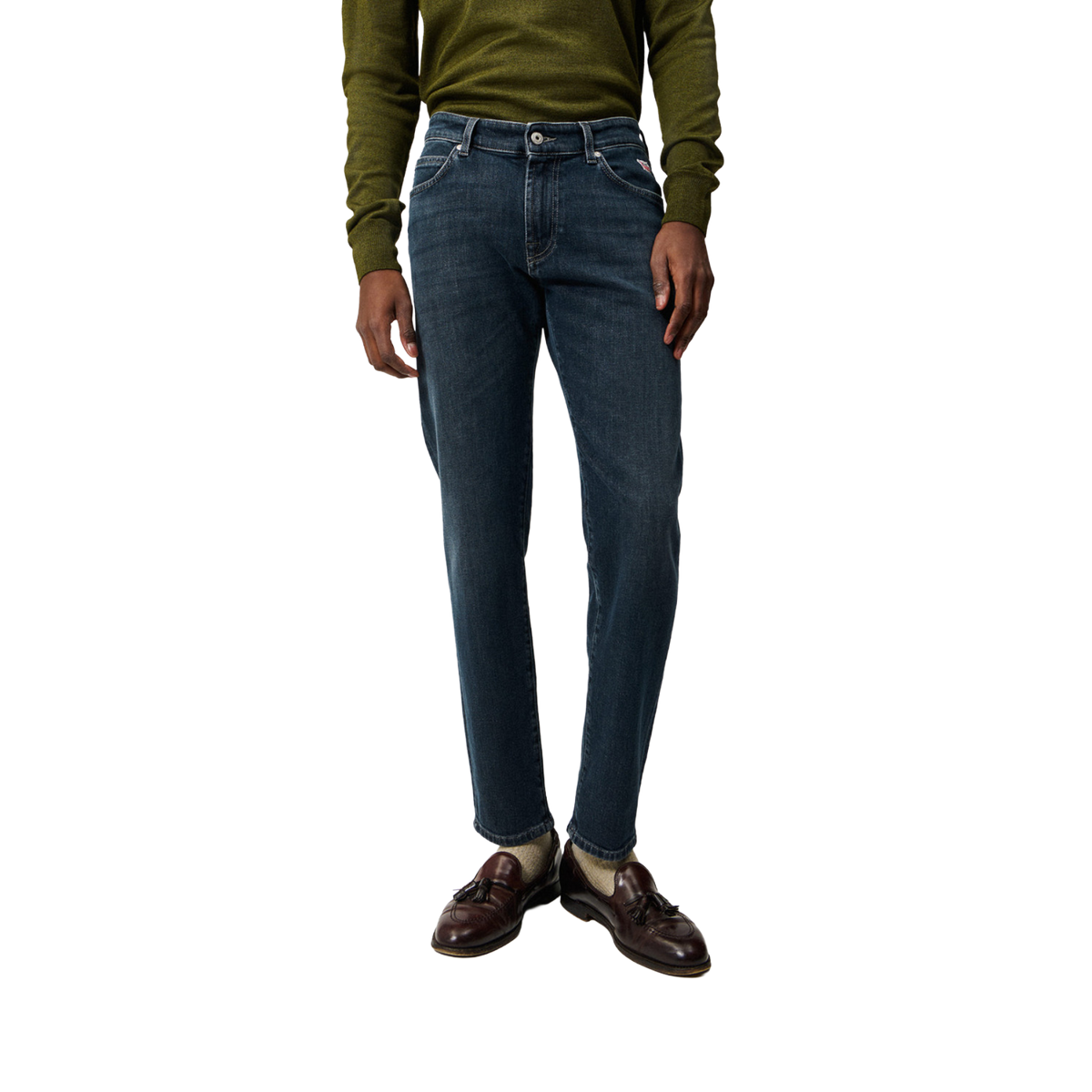 ROY ROGER'S 517 MAN DENIM ELAST. BLACK FOXRUN