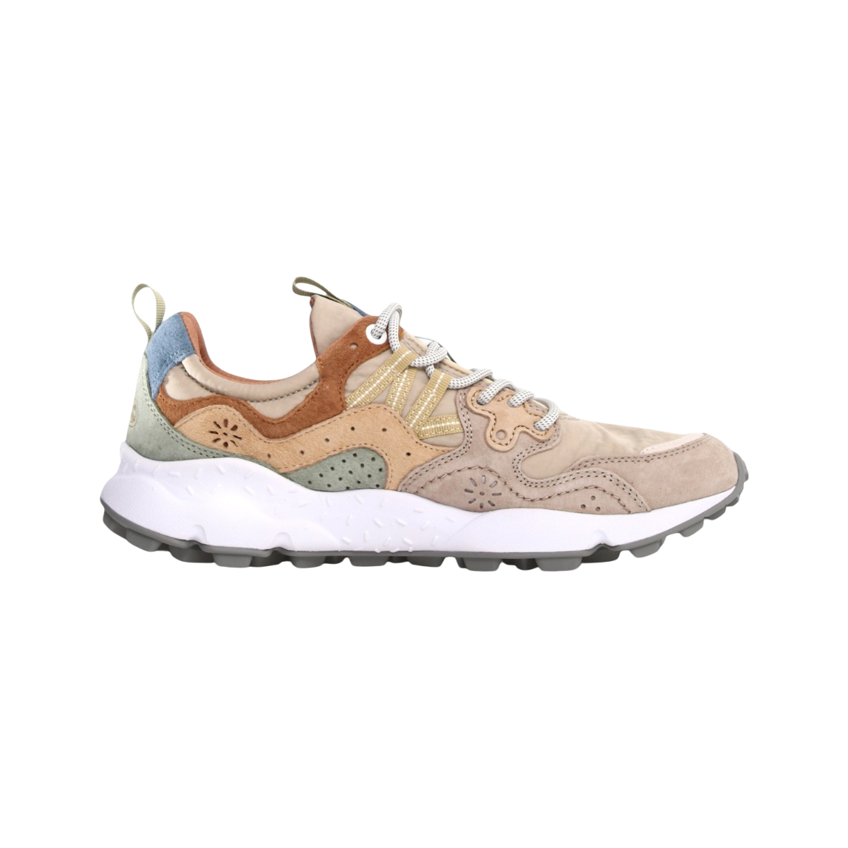 FLOWER MOUNTAIN SNEAKERS IN SUEDE MODELLO YAMANO 3