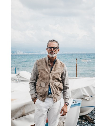 L JACK GIUBBOTTO TRIBECA/TWILL