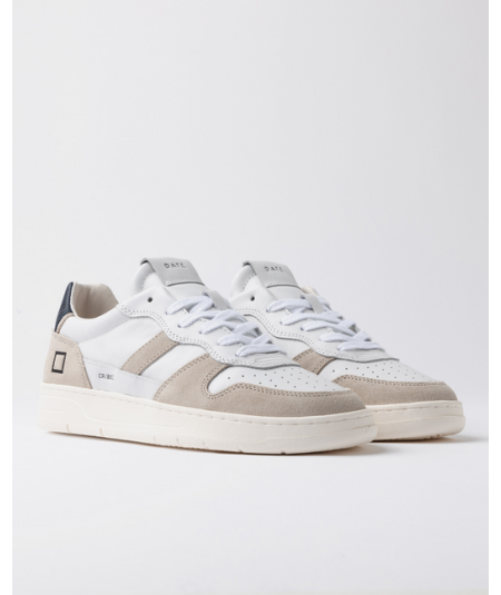 DATE SCARPE COURT 2.0 BASIC WHITE-BLUE