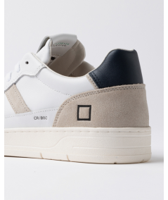 DATE SCARPE COURT 2.0 BASIC WHITE-BLUE