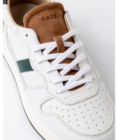 DATE SCARPE COURT 2.0 VINTAGE WHITE-CUOIO