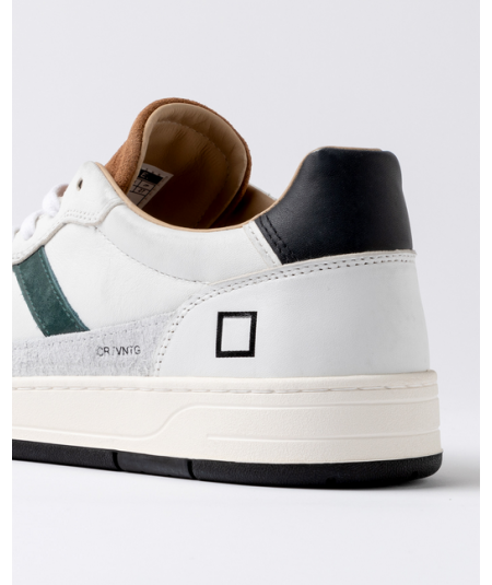 DATE SCARPE COURT 2.0 VINTAGE WHITE-CUOIO DATE SCARPE COURT 2.0 VINTAGE WHITE-CUOIO