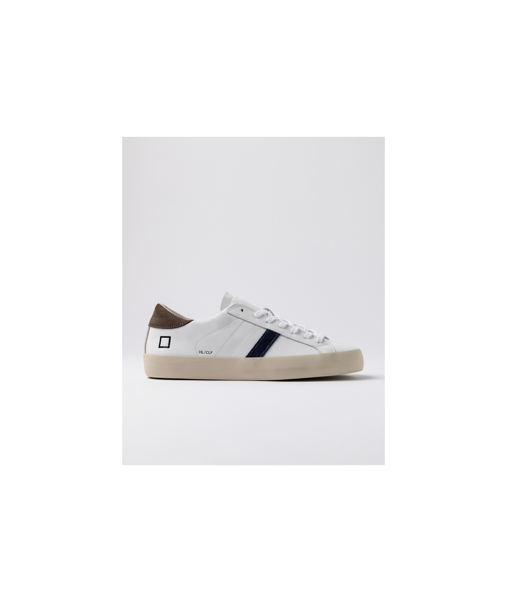 DATE SCARPE HILL LOW CALF WHITE-BROWN