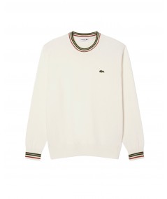 Maglione in jersey di cotone a righe AH5158