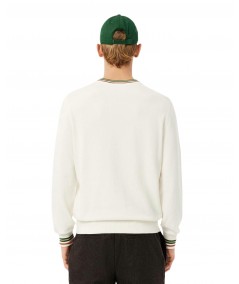 Maglione in jersey di cotone a righe AH5158