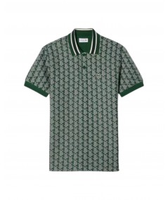 Polo dal taglio classico in jacquard DH1417