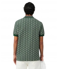 Polo dal taglio classico in jacquard DH1417