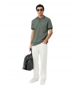 Polo dal taglio classico in jacquard DH1417