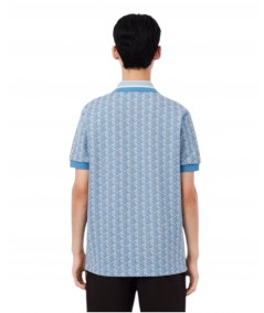 Polo dal taglio classico in jacquard DH1417