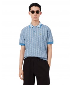 Polo dal taglio classico in jacquard DH1417