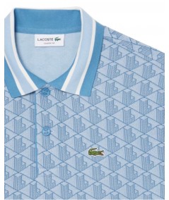 Polo dal taglio classico in jacquard DH1417