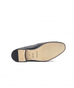 Mocassino in cervo con tre fibbie 75418.C.2