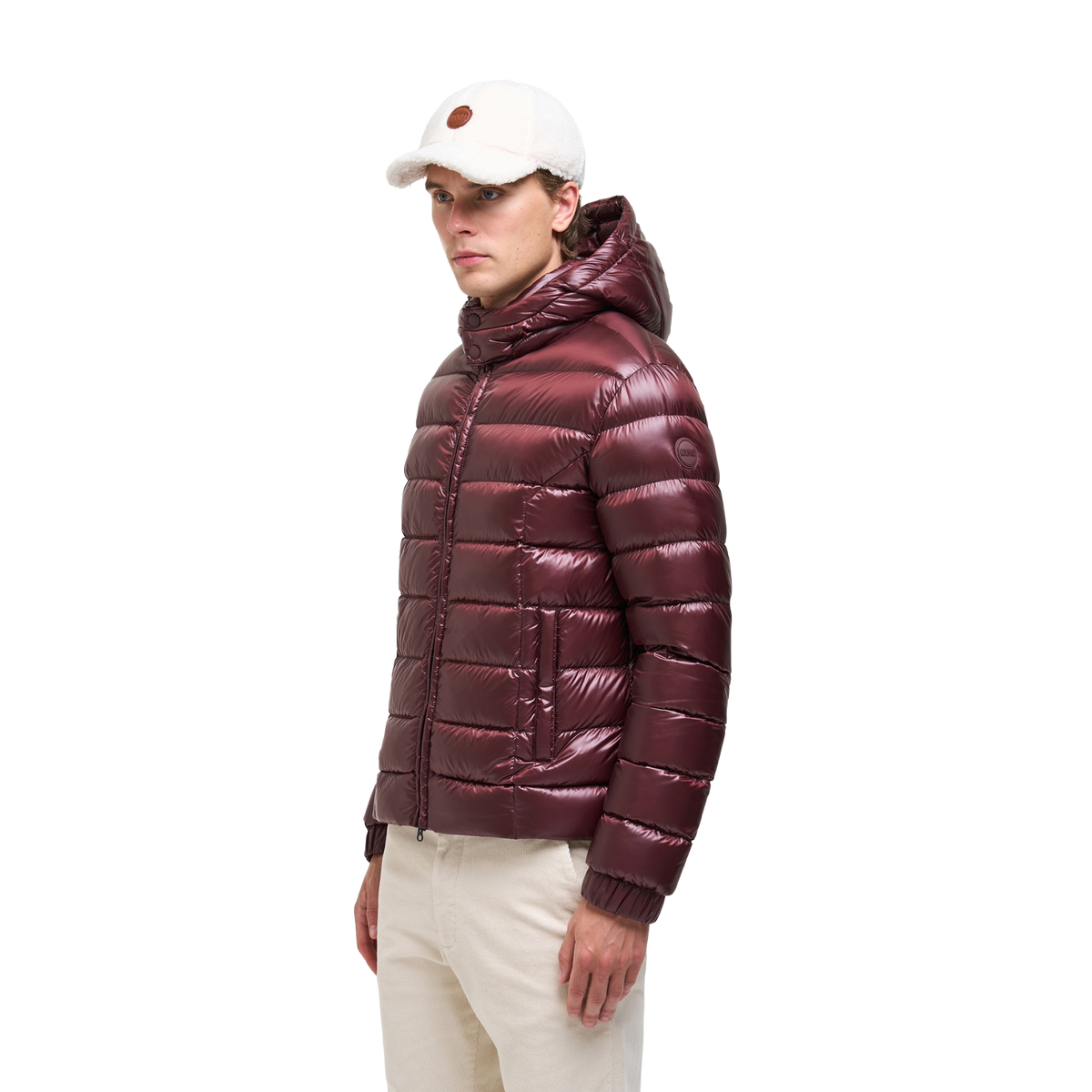 COLMAR Piumino lucido con cappuccio staccabile 12000071R